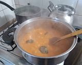 Foto del paso 12 de la receta: Pollo al curry con champiñones y vegetales version saludable