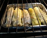 Foto del paso 4 de la receta: Hojas de col con verduras y bechamel gratinada