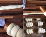 Hình bước làm 4 của món Bánh mỳ cuộn xúc xích