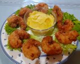 Foto del paso 14 de la receta: Camarones empanizados acompañados de una salsa holandesa