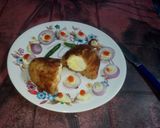 A picture of step 11 of Egg stuff potato soyabean Nargisi.