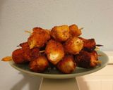 Foto del paso 5 de la receta: Banderillas de magro de cerdo cocido y queso manchego