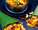 A picture of step 6 of Cornflakes Chivra.