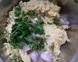 A picture of step 3 of Masala vada.