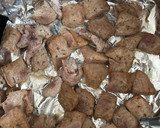 Foto del paso 1 de la receta: Pierna de cerdo picada en freidora de aire