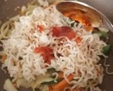 A picture of step 5 of Chinese Maggi.