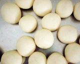 A picture of step 1 of Paneer Gulab Jamun.
