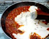 A picture of step 16 of Dhaba style matar masala.