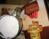 A picture of step 5 of Chocolate and biscuit salami.