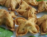 फ्लावर शेप समोसा (Flower shape samosa recipe in Hindi) रेसिपी चरण 6 फोटो