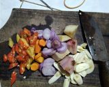 Foto langkah ke 1 dari resep Cumi Tahu Bawang Goreng.