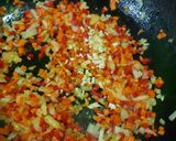 Foto del paso 4 de la receta: Fideos de pimientos asados con salsa boloñesa