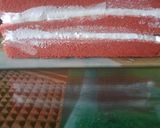 Foto langkah ke 6 dari resep Kue HUT RI ke-76 (base cake red Velvet).