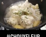 Une image de l'étape 1 de Velouté de choux fleur.