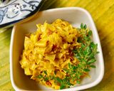 Hình bước làm 5 của món Tàu Hũ Ky Xào Nghệ