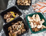 A picture of step 1 of Mushroom Risotto (Pressure Cooker / Instapot).