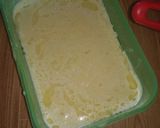 Foto langkah ke 2 dari resep Bolu kukus singkong pandan.