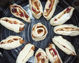 Foto del paso 3 de la receta: Rollitos de manzana y arándanos 🍎🍴