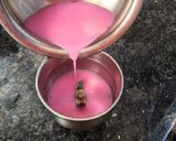 A picture of step 2 of Rosemilk.
