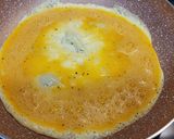 Foto del paso 1 de la receta Tortilla abierta de jamón york, membrillo y queso