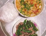 Hình bước làm 3 của món Đậu rồng xào bò