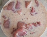 A picture of step 1 of Buttermilk fried Chicken thighs. 😉.