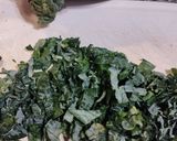 Foto del paso 1 de la receta: Nido de kale y zapallitos