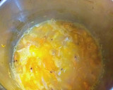 Foto del paso 4 de la receta: Arroz cremoso en caldo de gambas en sartén