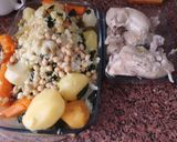 Foto del paso 8 de la receta Sopa de pollo con Garbanzos y verduras