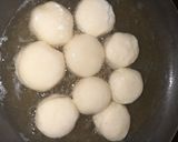 A picture of step 5 of Creamy Donuts 😊.