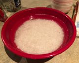 A picture of step 1 of Chicken Yakimeshi (Fried Rice).