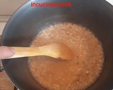 Foto del passaggio 3 della ricetta Risotto con zucca, fonduta di Castelmagno e speck