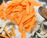 Foto del paso 3 de la receta: Noodles de arroz con pollo y zanahorias 🥕 🐣 🥕 🐣 🌾