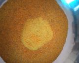 A picture of step 2 of Pickle masala.