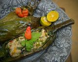 Foto langkah ke 7 dari resep Pepes Patin Bakar.