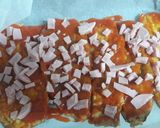 Foto del paso 3 de la receta Lasaña de berenjena con sombrero de huevos de codorniz