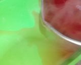 Foto langkah ke 3 dari resep Agar-agar merah putih.