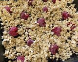 Φωτογραφία βήματος 2 της συνταγής Crumble με βατόμουρα