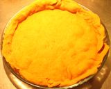 Foto del paso 5 de la receta: Pastél de repollo verde crespo a cielo abierto y roqueforteado