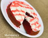 A picture of step 10 of Redvelvet cake.