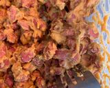 A picture of step 1 of Peanut Pakoras.