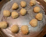 A picture of step 3 of Orange Kacha Golla/ Pranhara (with Orange Candied Peels).