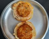 A picture of step 6 of Veg burger.