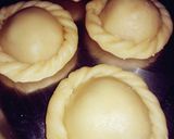 A picture of step 3 of Chocolatey paneer chandrakala.