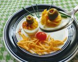 A picture of step 2 of 🎃Halloween Party Appetizer: Deviled Eggs.