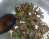 A picture of step 4 of Stewed liver served with ugali.