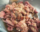 Foto del paso 1 de la receta: Hojaldre relleno de lomo ibérico