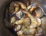 A picture of step 2 of Grilled Honey Prawns Skewers (Bali Style).