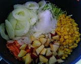 Foto del paso 4 de la receta ENSALADA Dulce de Frutas🍎🍋y 🥕🥒🌽Vegetales...!