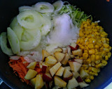 Foto del paso 4 de la receta: ENSALADA Dulce de Frutas🍎🍋y 🥕🥒🌽Vegetales...!